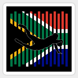 South African rugby Magnet